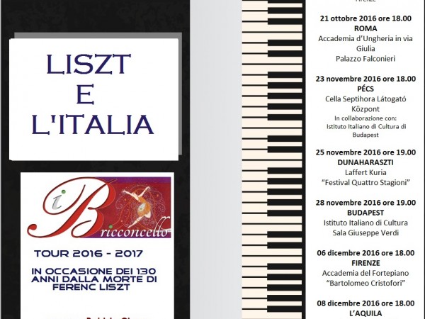 I Bricconcello- “Liszt and Italy – 130°